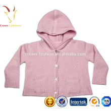 bebé niños Cashmere Sweater niño / niña sudadera con capucha géneros de punto